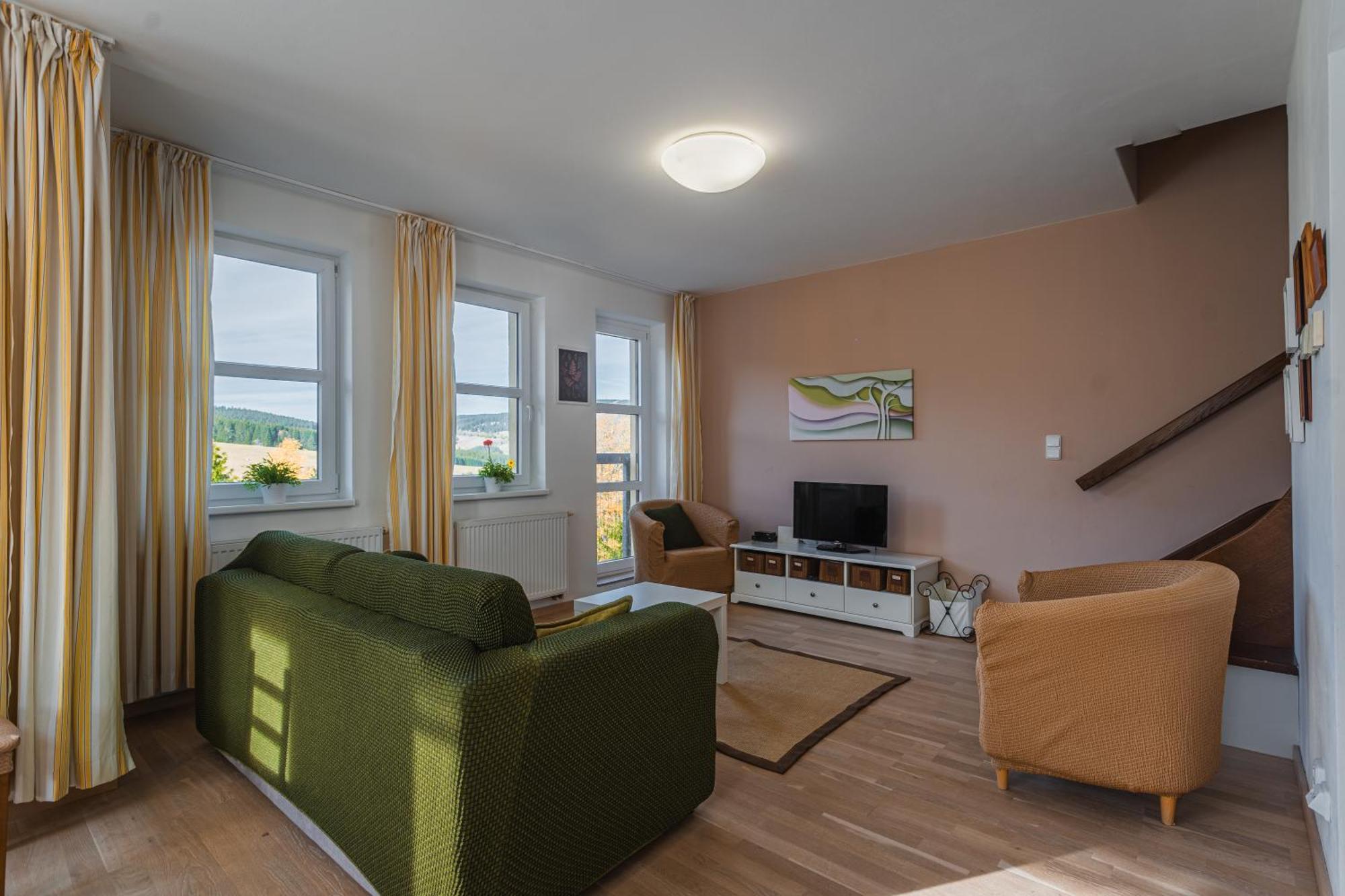 K2 Aparthotel Klinovec Views - Mezonet Apt Loučná pod Klínovcem Extérieur photo